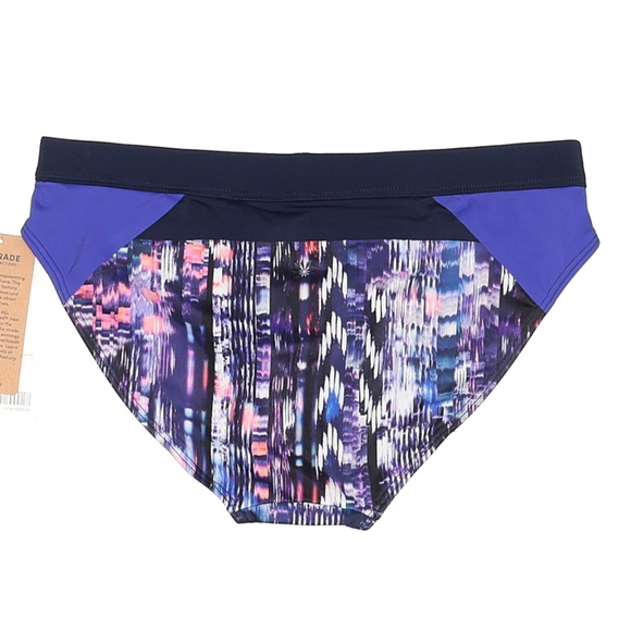 NWT Athleta Colorblock Tri-ssential Bottom Purple - Picture 2 of 11